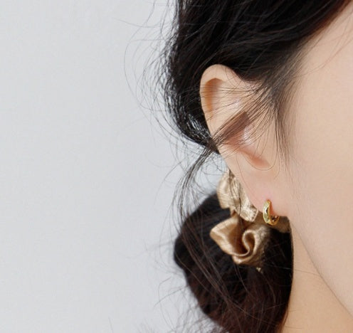 Geometric Mini 925 Sterling Silver Ear Buckle