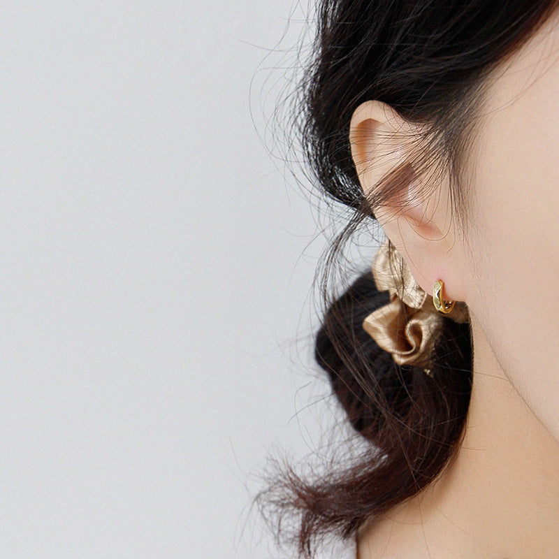 Geometric Mini 925 Sterling Silver Ear Buckle