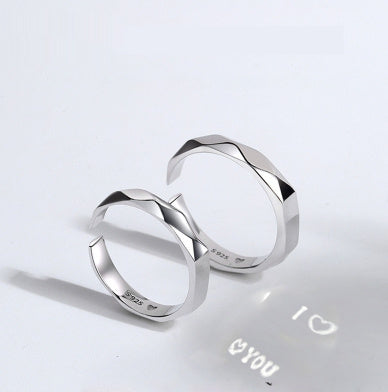 S925 Sterling Silver Hidden Love Ring – Sparkling Romantic Gift with Reflective Design 07