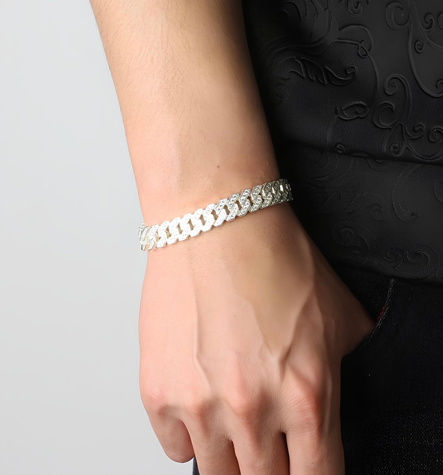 925 Sterling Silver Miami Cuban Style Jewelry