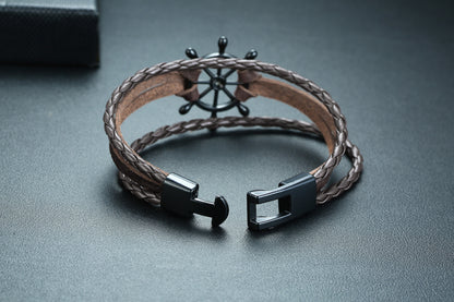 Lucky Loop Leather Bracelet for Her