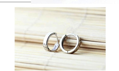 925 Sterling Silver Stud Earrings Hypoallergenic Women's Tremella