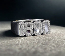 Combo Timeless Hustle (YearBirth Ring + Tennis Bracelet + Moissanite Stud Earrings)