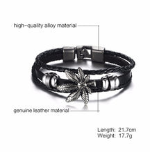 Lucky Loop Leather Bracelet for Her