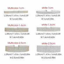 Fashion Women Full Crystal Rhinestone Choker Necklace Wedding Jewelry Chokers Necklaces For Women