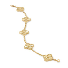 4-leaf clover bracelet S925 Gold-Plated S925 Clover Motif | Sterling Silver Jewelry 03