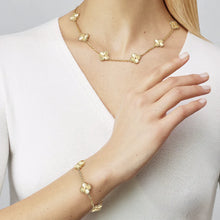 4-leaf clover bracelet S925 Gold-Plated S925 Clover Motif | Sterling Silver Jewelry 04