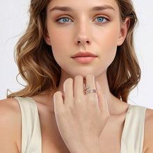 925 Sterling Silver Multilayer Simplicity Women Ring