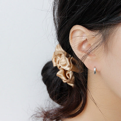 Geometric Mini 925 Sterling Silver Ear Buckle