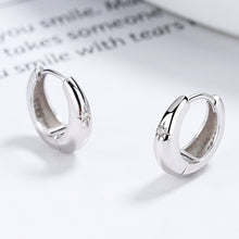 925 Sterling Silver Asterism Earrings Women's French Retro Water Drop Ear Ring 10