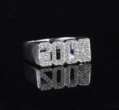 925 Sterling Silver Custom Year Ring – Elegant & Trendy Jewelry 07
