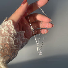925 Sterling Silver Iced Out Diamond Pendant Necklace – Dainty Luxury Jewelry for Women 04