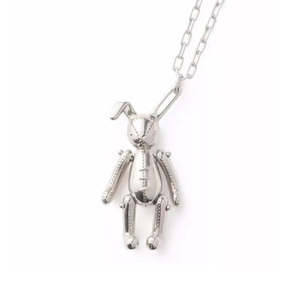 925 Sterling Silver Rabbit Necklace 05