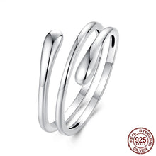925 Sterling Silver Multilayer Simplicity Women Ring