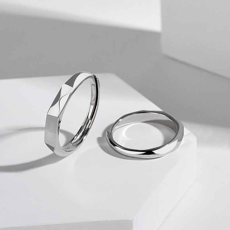 S925 Romantic Hidden Message Ring – Elegant Sterling Silver Gift