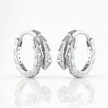 S925 Snake Hoop Silver Earrings – Real Sterling Silver for Women

01