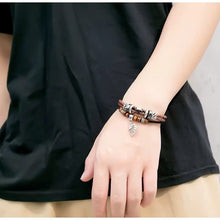 Boho / Tribal Men’s Leather Bracelet